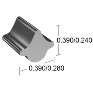 Windshield - Finish Edge 13702-13802