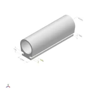 Rubber Bulb Weatherstrip 13974