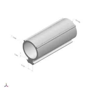 Rubber Bulb Weatherstrip 16231