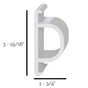 'D' Type Dock Bumper 2416