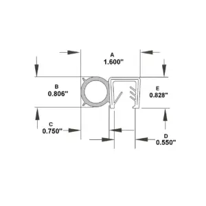 Trim Co-Extrusion 15mm